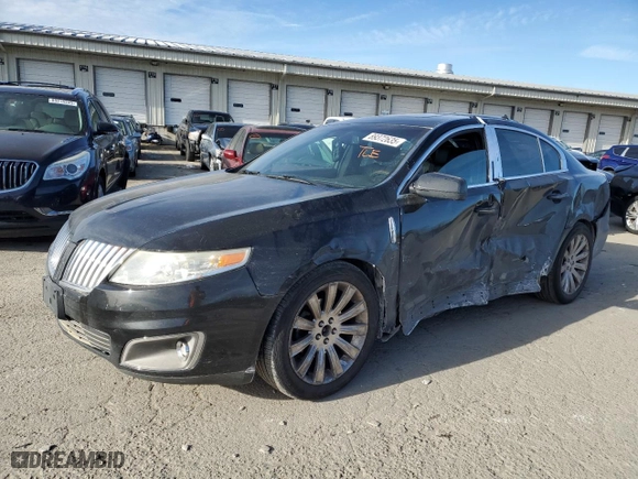 2012 Lincoln MKS with VIN 1LNHL9ER6CG804784, listed as a Copart auction lot 89372635 with 173,533 mi miles and Salvage Title. Bid and sale history available at carsss.com. Image 1.