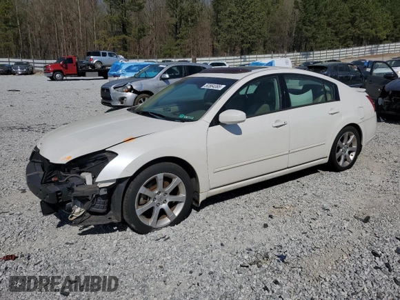 2008 Nissan Maxima 3.5 SL with VIN 1N4BA41E48C808911, listed as a Copart auction lot 50864065 with 190,749 mi miles and Salvage Title. Bid and sale history available at carsss.com. Image 1.