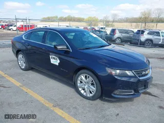 2017 Chevrolet Impala LS with VIN 2G11X5S38H9171819, listed as a IAAI auction lot 42080919 with 115,245 mi miles. Bid and sale history available at carsss.com. Image 1.