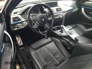 2015 BMW 4 Series 435i xDrive with VIN WBA3R5C57FK371612, listed as a Copart auction lot 49127135 with 75,823 mi miles and Salvage title. Bid and sale history available at DreamBid. Image 8.