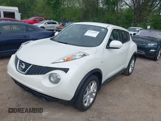 2014 Nissan Juke SV with VIN JN8AF5MR5ET362070, listed as a IAAI auction lot 42176294 with 101,489 mi miles and . Bid and sale history available at carsss.com. Image 2.