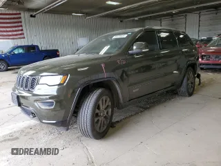 2017 Jeep Grand Cherokee Limited with VIN 1C4RJFBG7HC652061, listed as a Copart auction lot 60370645 with 136,385 mi miles and Non repairable. Bid and sale history available at DreamBid. Image 1.