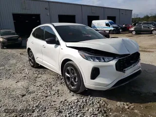 2024 Ford Escape ST-Line with VIN 1FMCU0MNXRUB55566, listed as a Copart auction lot 45210995 with 5,506 mi miles and Salvage Title. Bid and sale history available at carsss.com. Image 12.