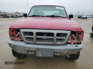 1999 Ford Ranger XL with VIN 1FTZR15V2XTA68235, listed as a Copart auction lot 43344065 with 244,580 mi miles and Salvage Title. Bid and sale history available at carsss.com. Image 5.