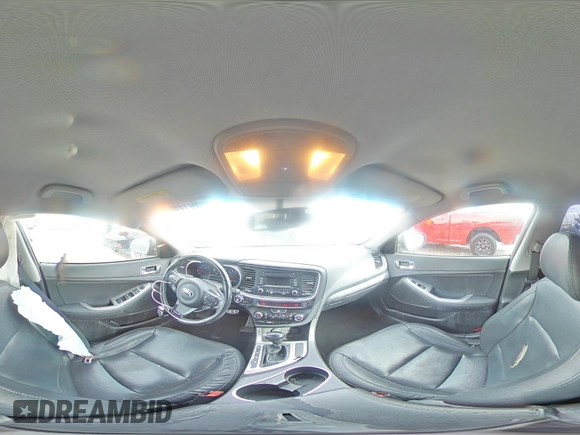2015 Kia Optima SX with VIN 5XXGR4A78FG385600, listed as a Copart auction lot 49179985 with 120,789 mi miles and Salvage Title. Bid and sale history available at carsss.com. Image 14.