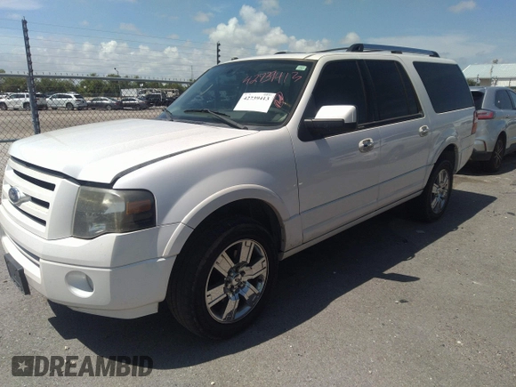 2010 Ford Expedition Max Limited with VIN 1FMJK1K57AEA64081, listed as a IAAI auction lot 42739413 with 237,923 mi miles and . Bid and sale history available at DreamBid. Image 2.