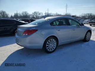 2011 Buick Regal CXL RL1 with VIN 2G4GN5EC0B9184537, listed as a Copart auction lot 87599105 with 88,221 mi miles and Salvage Title. Bid and sale history available at DreamBid. Image 3.