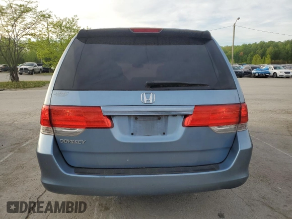 2009 Honda Odyssey EX-L with VIN 5FNRL38759B004710, listed as a Copart auction lot 54210425 with 171,674 mi miles and Salvage Title. Bid and sale history available at DreamBid. Image 6.