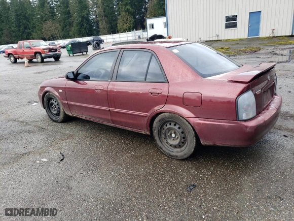 2003 Mazda Protege DX with VIN JM1BJ226231137913, listed as a Copart auction lot 44426935 with 237,221 mi miles and Salvage Title. Bid and sale history available at carsss.com. Image 2.