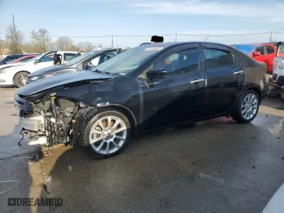 2014 Dodge Dart Limited with VIN 1C3CDFCB1ED670016, listed as a Copart auction lot 51315485 with 135,977 mi miles and Salvage Title. Bid and sale history available at carsss.com. Image 1.