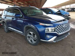 2022 Hyundai Santa Fe SEL with VIN 5NMS2DAJ2NH377678, listed as a IAAI auction lot 41902263 with 75,550 mi miles. Bid and sale history available at carsss.com. Image 1.