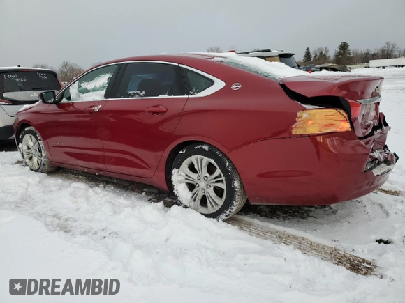 2014 Chevrolet Impala LT with VIN 1G1115SL1EU151802, listed as a Copart auction lot 87040004 with Not Provided miles and Non Repairable. Bid and sale history available at DreamBid. Image 2.