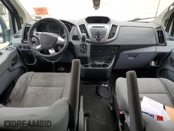 2015 Ford Transit XL with VIN 1FBZX2ZM1FKA62240, listed as a Copart auction lot 60873265 with 195,271 mi miles and Salvage title. Bid and sale history available at DreamBid. Image 8.