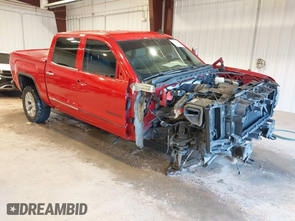 2015 GMC Sierra 1500 SLT with VIN 3GTU2VEJ2FG368016, listed as a IAAI auction lot 41392634 with 91,980 mi miles and . Bid and sale history available at DreamBid. Image 1.