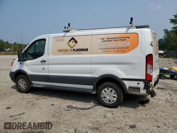 2015 Ford Transit Cargo with VIN 1FTNR1ZM2FKA76906, listed as a Copart auction lot 67441514 with 264,616 mi miles and Salvage Title. Bid and sale history available at DreamBid. Image 2.