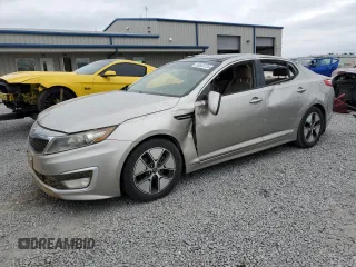 2013 Kia Optima EX with VIN KNAGM4AD7D5044241, listed as a Copart auction lot 58639735 with 129,711 mi miles and Salvage title. Bid and sale history available at DreamBid. Image 1.
