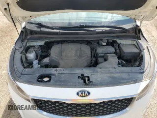 2016 Kia Sedona LX with VIN KNDMB5C1XG6162111, listed as a Copart auction lot 66929384 with 72,555 mi miles and Salvage Title. Bid and sale history available at carsss.com. Image 12.
