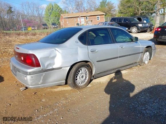 2000 Chevrolet Impala with VIN 2G1WF55E8Y9197164, listed as a IAAI auction lot 41918808 with 115,699 mi miles. Bid and sale history available at carsss.com. Image 4.