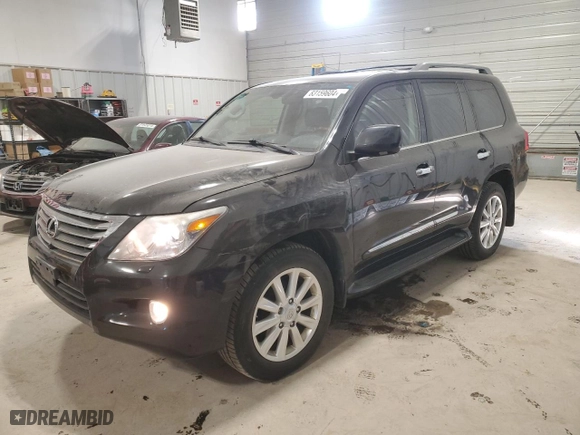 2011 Lexus LX 570 with VIN JTJHY7AX5B4056637, listed as a Copart auction lot 83159604 with 192,939 mi miles and Clean Title. Bid and sale history available at carsss.com. Image 1.