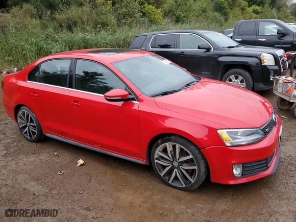 2013 Volkswagen GLI Autobahn w/Nav with VIN 3VW5A7AJ7DM234395, listed as a Copart auction lot 72308224 with NaN miles and Clean Title. Bid and sale history available at carsss.com. Image 4.