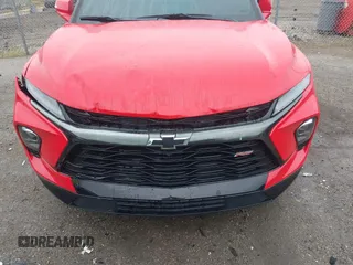 2023 Chevrolet Blazer RS with VIN 3GNKBKRS8PS155103, listed as a IAAI auction lot 42231530 with 21,751 mi miles and . Bid and sale history available at DreamBid. Image 6.