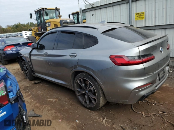 2020 BMW X4 M z VIN 5YMUJ0C09LLU67115, wystawiony jako Copart lot #72729343 z przebiegiem Nie podano mil oraz . Historia ofert i sprzedaży dostępna na DreamBid. Obrazek 2.