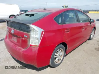 2010 Toyota Prius II with VIN JTDKN3DU0A1165714, listed as a IAAI auction lot 42111642 with 123,441 mi miles. Bid and sale history available at carsss.com. Image 4.