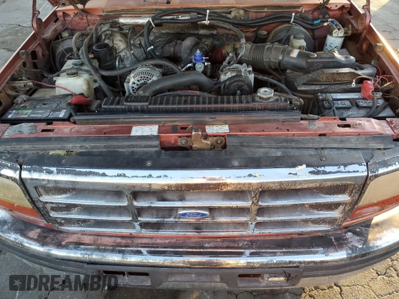 1994 Ford F-250 with VIN 1FTHX25F2RKB78761, listed as a Copart auction lot 85764054 with 223,641 mi miles and Salvage Title. Bid and sale history available at carsss.com. Image 13.