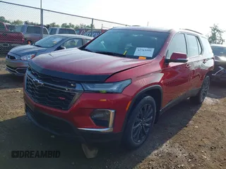 2022 Chevrolet Traverse RS with VIN 1GNEVJKW4NJ166397, listed as a IAAI auction lot 42763593 with 18,235 mi miles and . Bid and sale history available at DreamBid. Image 18.