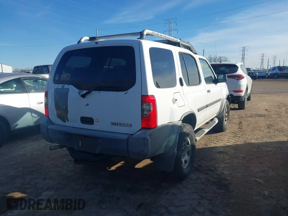 2001 Nissan Xterra XE with VIN 5N1ED28Y61C588255, listed as a IAAI auction lot 40962275 with 206,622 mi miles and . Bid and sale history available at DreamBid. Image 4.