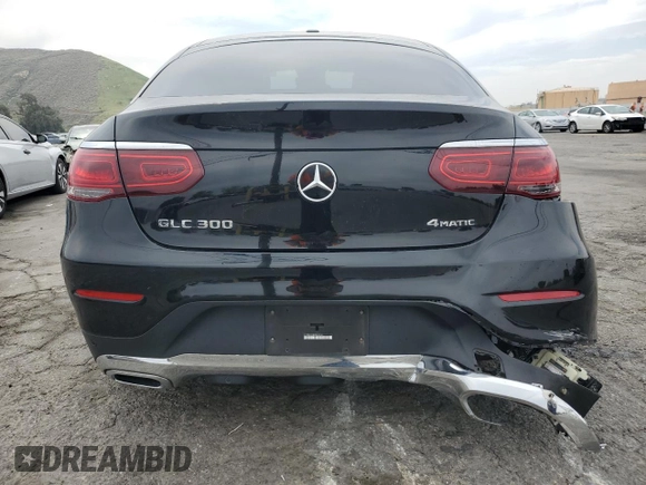 2021 Mercedes-Benz GLC 300 with VIN W1N0J8EB8MF892063, listed as a Copart auction lot 52832185 with 66,508 mi miles and Salvage title. Bid and sale history available at DreamBid. Image 6.