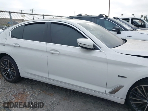 2023 BMW 5 Series 530e with VIN WBA13AG02PCN16602, listed as a IAAI auction lot 42394701 with Not provided miles and . Bid and sale history available at DreamBid. Image 14.