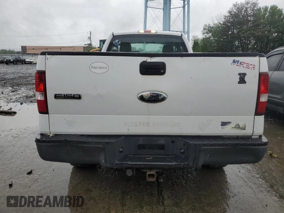 2006 Ford F-150 XL with VIN 1FTRF14W46NB89385, listed as a Copart auction lot 58761955 with 273,299 mi miles and Clean title. Bid and sale history available at DreamBid. Image 6.