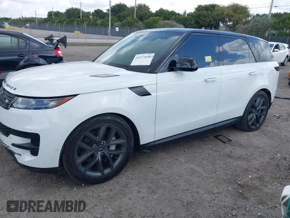 2024 Land Rover Range Rover Sport SE with VIN SAL1P9EU2RA181408, listed as a IAAI auction lot 41577699 with 22,616 mi miles. Bid and sale history available at carsss.com. Image 18.
