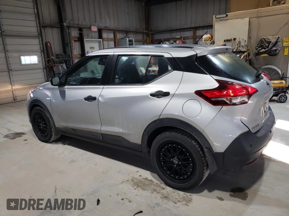 2020 Nissan Kicks S with VIN 3N1CP5BV1LL518434, listed as a Copart auction lot 46991545 with 66,980 mi miles and Salvage Title. Bid and sale history available at carsss.com. Image 2.