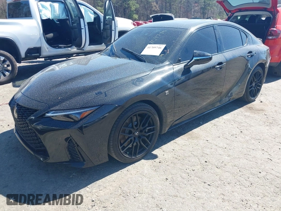 2023 Lexus IS 500 F Sport Performance z VIN JTHAP1D25P5003215, wystawiony jako IAAI lot #41709746 z przebiegiem 20 585 mil mil oraz . Historia ofert i sprzedaży dostępna na DreamBid. Obrazek 18.