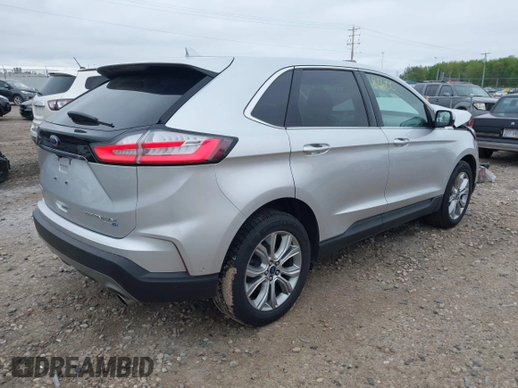 2019 Ford Edge Titanium with VIN 2FMPK4K99KBB56336, listed as a IAAI auction lot 42282600 with 52,422 mi miles and . Bid and sale history available at DreamBid. Image 4.