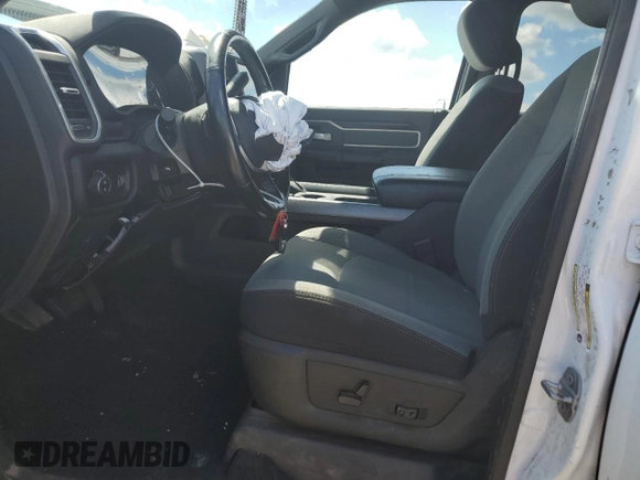 2022 Ram 2500 Big Horn with VIN 3C6UR5DL6NG110375, listed as a Copart auction lot 56375295 with 77,605 mi miles and Non repairable. Bid and sale history available at DreamBid. Image 7.