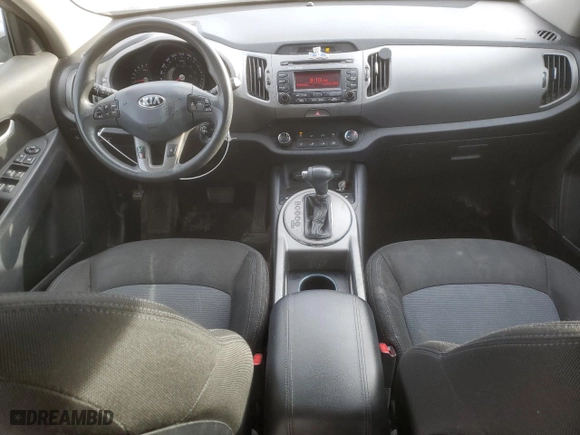 2014 Kia Sportage LX with VIN KNDPB3AC6E7641168, listed as a Copart auction lot 80493234 with 201,508 mi miles and Salvage Title. Bid and sale history available at carsss.com. Image 8.