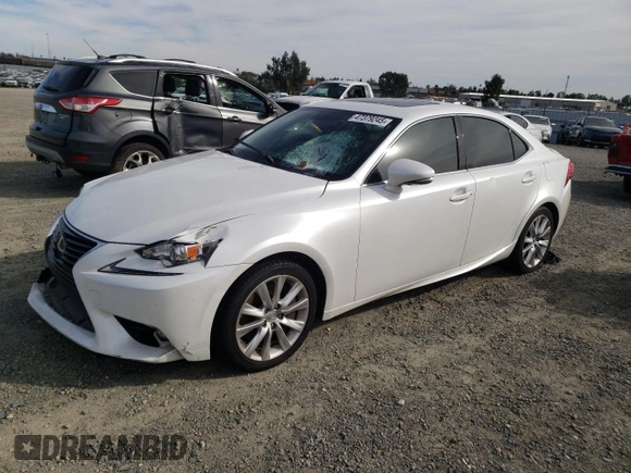 2016 Lexus IS 200t z VIN JTHBA1D23G5034291, wystawiony jako Copart lot #47379245 z przebiegiem 104 380 mil mil oraz Szkoda całkowita • Salvage title. Historia ofert i sprzedaży dostępna na DreamBid. Obrazek 1.
