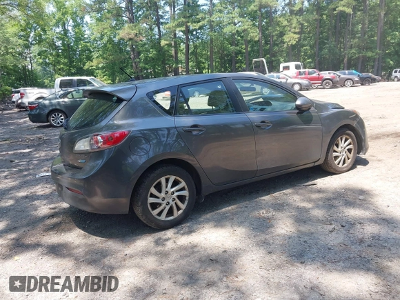 2012 Mazda 3 i Touring with VIN JM1BL1L85C1615214, listed as a IAAI auction lot 42563686 with 151,135 mi miles and . Bid and sale history available at DreamBid. Image 4.