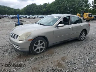 2004 Infiniti G35 w/Leather with VIN JNKCV51F24M716832, listed as a Copart auction lot 66197834 with 135,180 mi miles and Clean Title. Bid and sale history available at DreamBid. Image 1.