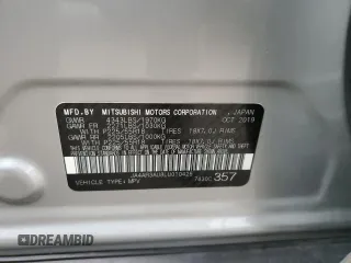 2020 Mitsubishi Outlander Sport ES 2.0 with VIN JA4AR3AU8LU010425, listed as a Copart auction lot 84102474 with 71,857 mi miles and Salvage Title. Bid and sale history available at carsss.com. Image 13.