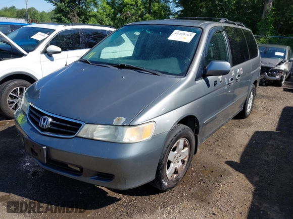 2002 Honda Odyssey EX z VIN 5FNRL18632B009809, wystawiony jako IAAI lot #42269763 z przebiegiem 264 203 mil mil oraz . Historia ofert i sprzedaży dostępna na DreamBid. Obrazek 6.