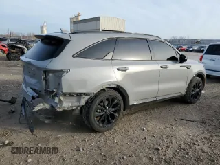 2023 Kia Sorento X-Line SX Prestige with VIN 5XYRKDLF1PG229431, listed as a Copart auction lot 85268994 with 36,577 mi miles and Salvage Title. Bid and sale history available at DreamBid. Image 3.
