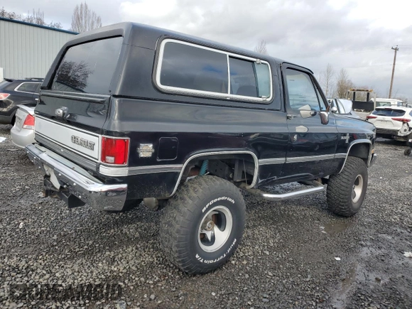 1987 Chevrolet Blazer с VIN 1GNEV18K9HF102612, выставлен на аукционе Copart как лот 86757414 с пробегом 6 978 миль миль и Чистый • Clean title. История ставок и продаж доступна на DreamBid. Изображение 3.