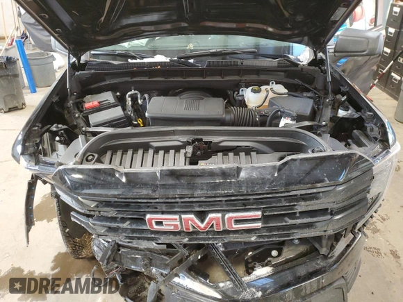 2024 GMC Sierra 1500 Pro with VIN 1GTUUAED3RZ214173, listed as a Copart auction lot 83195384 with 0 mi miles and Salvage Title. Bid and sale history available at carsss.com. Image 11.