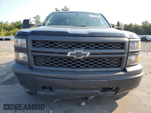 2014 Chevrolet Silverado 1500 Work Truck with VIN 1GCVKPEC9EZ297879, listed as a Copart auction lot 71154384 with 110,884 mi miles and Salvage Title. Bid and sale history available at DreamBid. Image 5.
