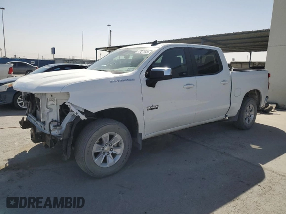 2023 Chevrolet Silverado 1500 LT with VIN 3GCPACEKXPG144247, listed as a Copart auction lot 47217925 with 31,990 mi miles and Salvage Title. Bid and sale history available at DreamBid. Image 1.