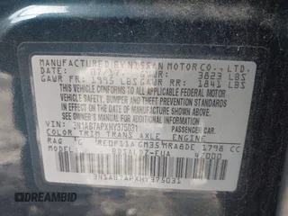 2017 Nissan Sentra S with VIN 3N1AB7APXHY375031, listed as a IAAI auction lot 41739459 with 24,285 mi miles and . Bid and sale history available at carsss.com. Image 9.